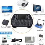 Wireless Mini Keyboard Remote Control Touchpad Mouse Combo Controller for Smart TV Android TV Box - Image 4