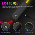 World Map RGB Gaming Mouse Pad XL Rubber USB Wired | 80*30cm Gamer - Image 6
