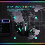 World Map RGB Gaming Mouse Pad XL Rubber USB Wired | 80*30cm Gamer - Image 7
