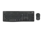 Logitech MK295 Silent Wireless Keyboard & Mouse Combo (Graphite)