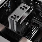 ID-COOLING SE-224-XTS White CPU Cooler 4 Heatpipes CPU Air Cooler 120mm PWM Fan - Image 3