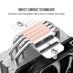 ID-COOLING SE-224-XTS White CPU Cooler 4 Heatpipes CPU Air Cooler 120mm PWM Fan - Image 7