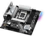 ASRock B760M PRO RS LGA 1700 Intel B760 SATA 6Gb/s Micro ATX Motherboard - Image 4