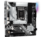 ASRock B760M PRO RS LGA 1700 Intel B760 SATA 6Gb/s Micro ATX Motherboard - Image 3