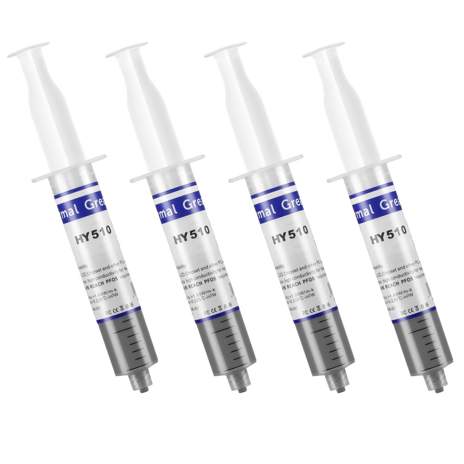 thumbnail image 2 of 10-Pack HY510 30g Grey Thermal Grease – For GPU, CPU, Chipset Cooling 2 of 6