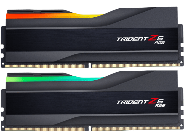 G.SKILL Trident Z5 RGB Series (Intel XMP 3.0) DDR5 RAM 48GB (1x48GB) 5600MT/s CL40-40-40-89 1.25V Desktop Computer Memory UDIMM(F5-5600J4040D48GX1-TZ5RK)