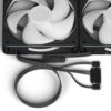 a fan with a cable