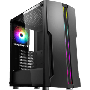 MSI MAG LAEVATAIN 100L Mid Atx Tower Gaming Computer Case - Black