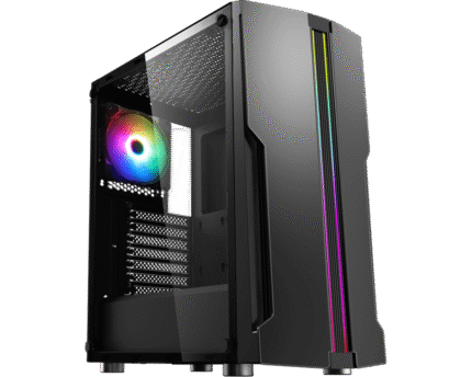 MSI MAG LAEVATAIN 100L Mid Atx Tower Gaming Computer Case - Black