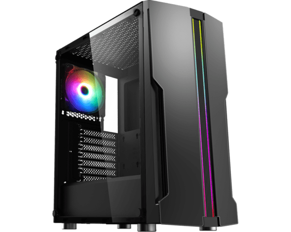 MSI MAG LAEVATAIN 100L Mid Atx Tower Gaming Computer Case - Black