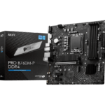 MSI PRO B760M-P DDR4 LGA 1700 MicroATX Intel Motherboard