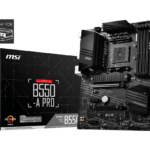 MSI PRO B550-A PRO AM4 AMD B550 SATA 6Gb/s ATX AMD Motherboard