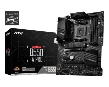 MSI PRO B550-A PRO AM4 AMD B550 SATA 6Gb/s ATX AMD Motherboard