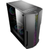 MSI MAG LAEVATAIN 100L Mid Atx Tower Gaming Computer Case - Black