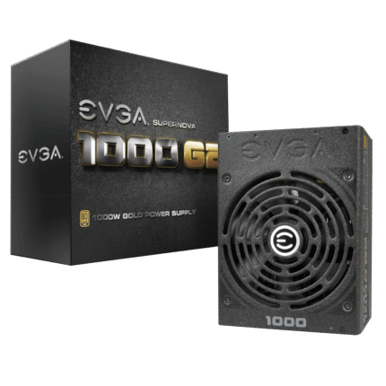 EVGA SuperNOVA 1000 G2 1000W Power Supply - Black (120-G2-1000-XR)