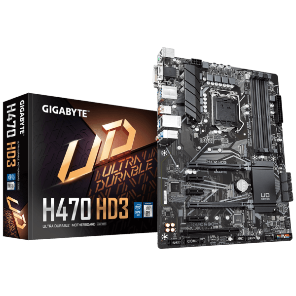 Gigabyte H470 HD3 LGA 1200 ATX Motherboard