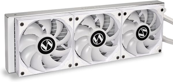 Lian Li GA-360A Galahad AIO 360 RGB White CPU Liquid Cooler.