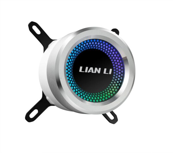 Lian Li GA-360A Galahad AIO 360 RGB White CPU Liquid Cooler.