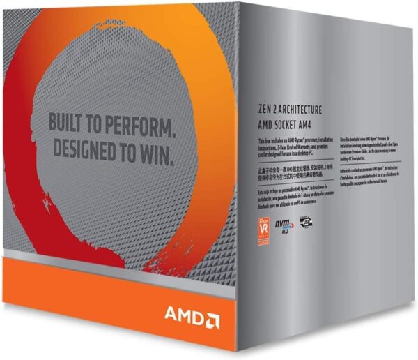 AMD Ryzen 9 3900X 12-core, 24-thread unlocked desktop processor