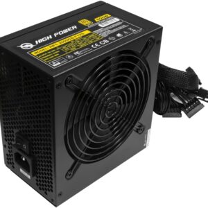 High Power 600W 80+ Gold Gaming Power Supply HP1-J600GD-F12S