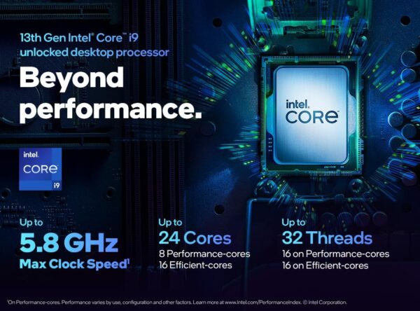 Intel Core i9-13900KF 3 GHz 24-Core LGA 1700 Processor