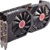 XFX - AMD Radeon RX 580 GTS XXX Edition 8GB GDDR5 PCI Express 3.0 Graphics Card - Black