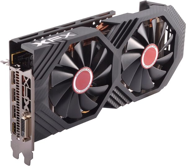 XFX - AMD Radeon RX 580 GTS XXX Edition 8GB GDDR5 PCI Express 3.0 Graphics Card - Black