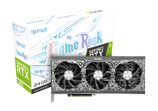 Palit GeForce RTX 3090 GameRock 24GB, GDDR6X, 384bit, PCI-Express 4.0, Nvidia GPU, Ampere Graphics Card