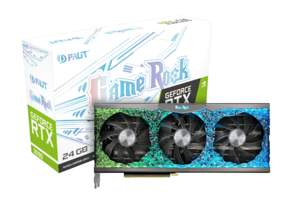 Palit GeForce RTX 3090 GameRock 24GB, GDDR6X, 384bit, PCI-Express 4.0, Nvidia GPU, Ampere Graphics Card