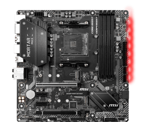 MSI B450M Mortar AM4 Micro-ATX Motherboard