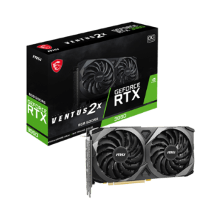 MSI NVIDIA GeForce RTX 3060 Ventus 2X OC 8GB Graphics Card