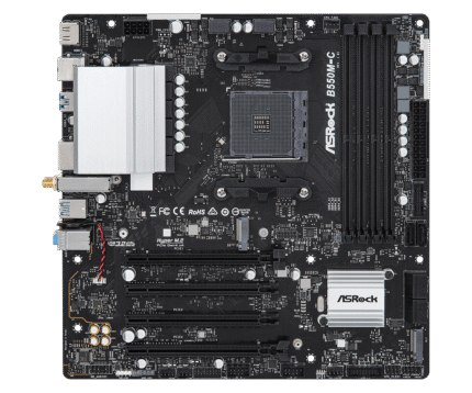 ASROCK B550M-C AMD AM4 Socket DDR4 MICRO ATX MOTHERBOARD