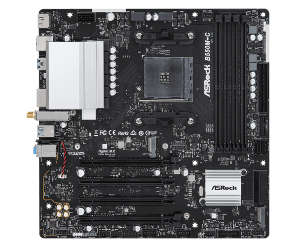 ASROCK B550M-C AMD AM4 Socket DDR4 MICRO ATX MOTHERBOARD