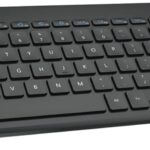 Microsoft Wireless All-In-One Media Keyboard,Black - Wireless Keyboard with Track Pad