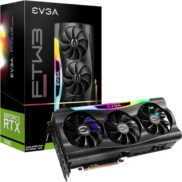 EVGA GeForce RTX 3090 FTW3 ULTRA GAMING 24GB GDDR6X Graphics Card