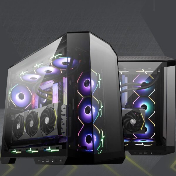 MSI MAG PANO 100L PZ - Premium Mid-Tower Gaming PC Case