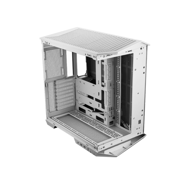 MSI MAG PANO 100L PZ Project Zero Premium Mid-Tower Tempered Glass Gaming PC Case White