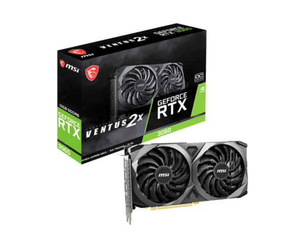 MSI GeForce RTX 3060 Ventus 2X 12G Graphics Card