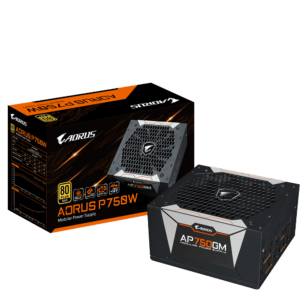 Gigabyte Aorus GP-AP750GM, 750W 80Plus Gold Power Full Modular Supply