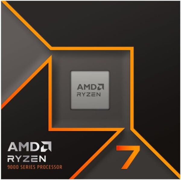 AMD Ryzen™ 7 9700X 8-Core, 16-Thread Unlocked Desktop Processor Cpu