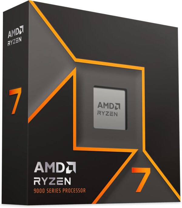 AMD Ryzen™ 7 9700X 8-Core, 16-Thread Unlocked Desktop Processor Cpu