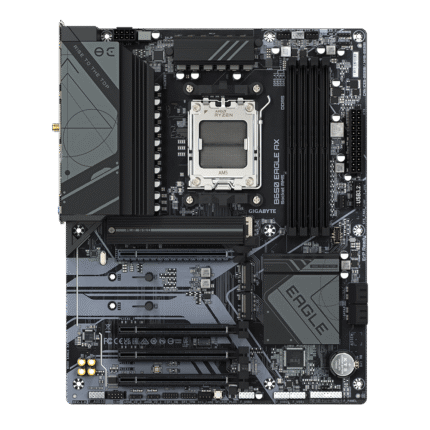 GIGABYTE B650 EAGLE AX AM5 LGA 1718 AMD ATX DDR5 M.2 Wi-Fi 6E Motherboard.