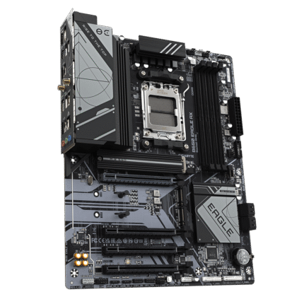 GIGABYTE B650 EAGLE AX AM5 LGA 1718 AMD ATX DDR5 M.2 Wi-Fi 6E Motherboard.