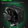 upHere UP1KC4 ARGB PWM Fans Intel LGA 1700 & AMD AM5 CPU Air Cooler