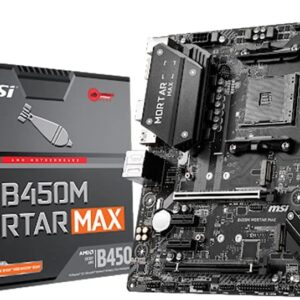 MSI B450M MORTAR MAX AMD AM4 Gaming Motherboard