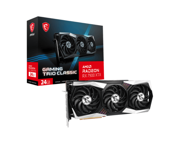 MSI Radeon RX 7900 XTX GAMING TRIO CLASSIC 24GB Graphics Card