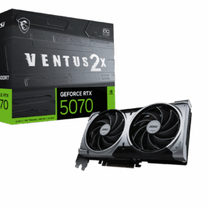 MSI NVIDIA GeForce RTX 5070 VENTUS 2X 12GB GDDR7 PCIe 5.0 Graphics Card
