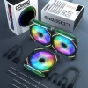 AsiaHorse COSMIQ Uni Fan Daisy Chain 120mm RGB Gaming Computer Case Fans 3Pack