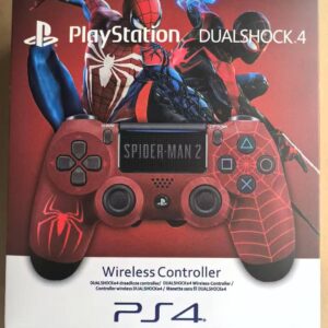 Sony DualShock 4 Wireless Controller for Playstation – Spiderman 2 Limited Edition