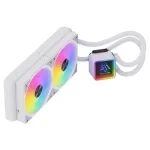 Snowman 240MM ARGB AIO Radiator Liquid Cpu Cooler. (white)